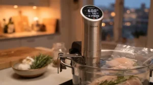 Digital control panel interface on a premium pellet grill for serious barbecue enthusiasts managing precise cooking temperatures